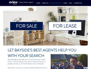 real estate website development